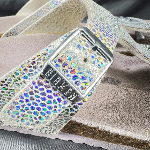 Birkenstock Gizeh Shiny Python EU Size 34 - Picture 6 of 10